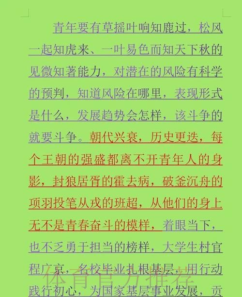 青春筑梦改革路 体育青年谱新篇